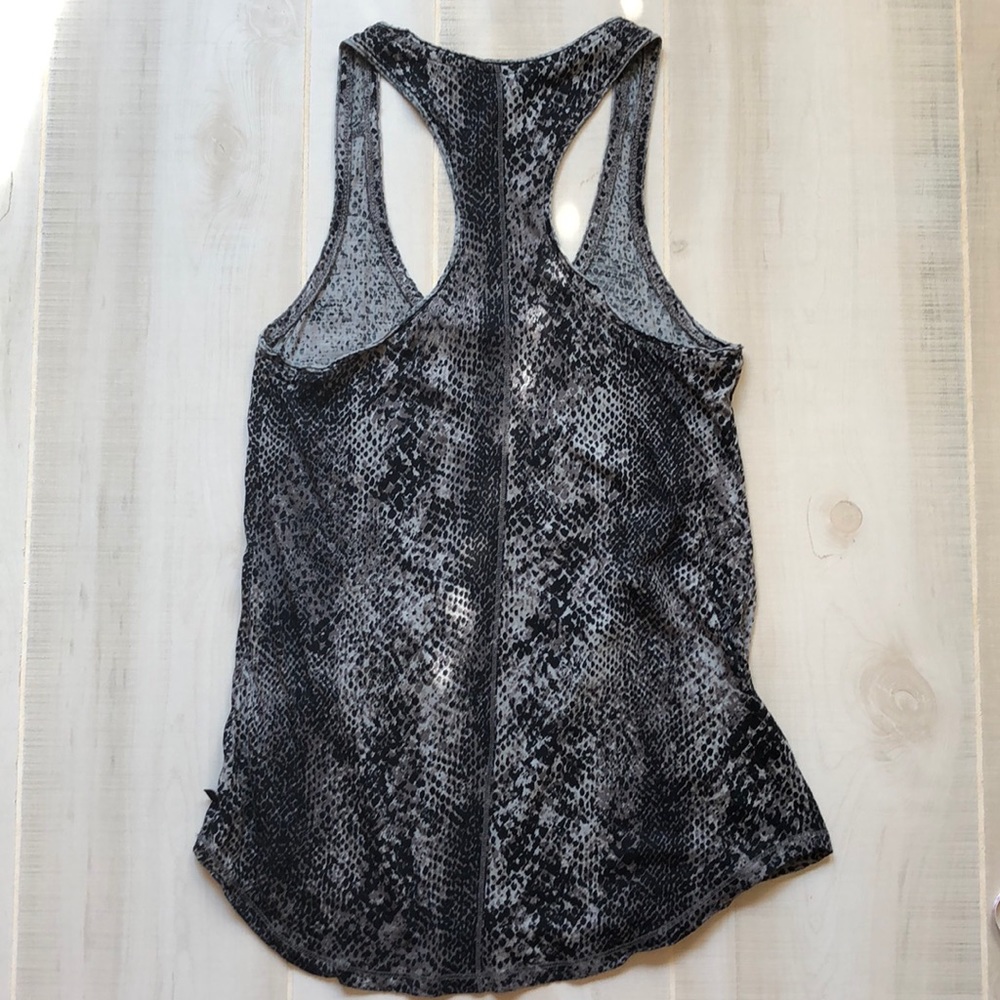 Rock & Republic Snakeskin Print Racerback Top - Picture 3 of 6